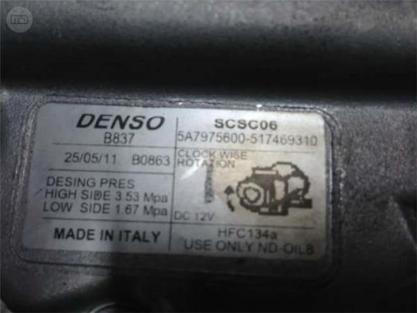 Compresor ac fiat/lancia/peugeot/gaz - 5a7975600