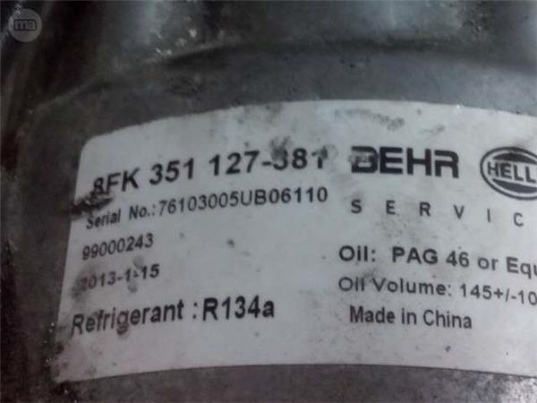 Compresor ac grupo vag 8fk351127-381 - 8fk351127-381