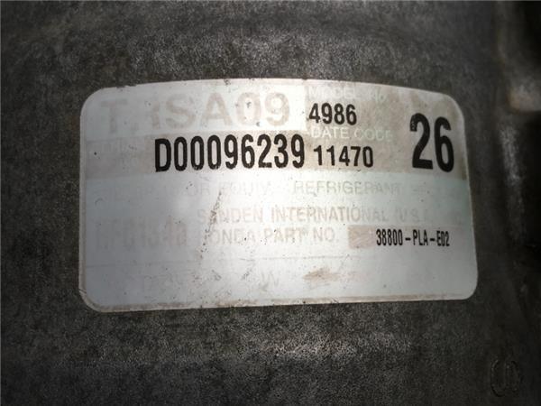 Compresor A/C Honda 38800-pla-e02