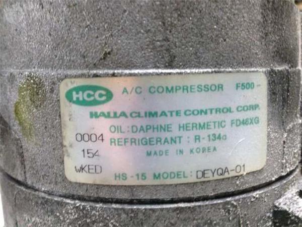 Compresor ac hyundai deyqa-01 - hcc f500