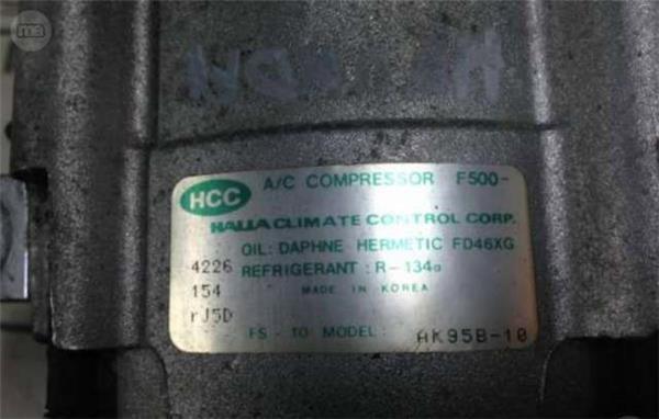 Compresor ac hyundai hcc ak95b-10 - k95b10