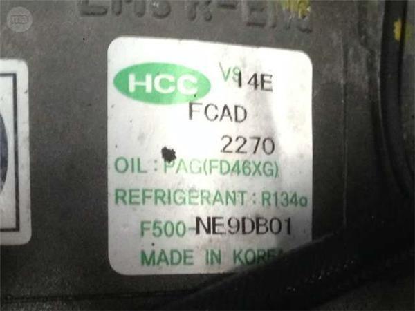 Compresor ac hyundai ix35 1.6/1.7/2.0 - 500-ne9db01