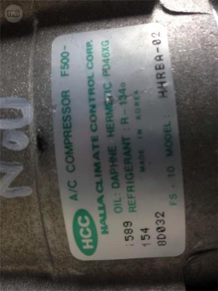 Compresor ac kia/hyundai f500-hhrba-02 - f500-hhrba-02