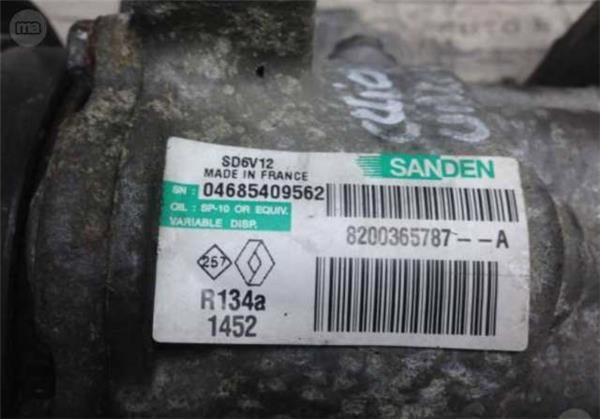 Compresor ac nissan/renault sd6v12-1452 - AutoRR sd6v12-1452