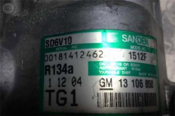 Compresor ac opel/vauxhall sd6v10-1512f - sd6v10