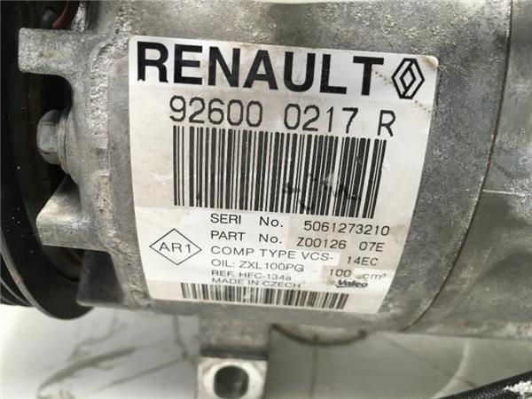 Compresor A/C Renault 926000217r