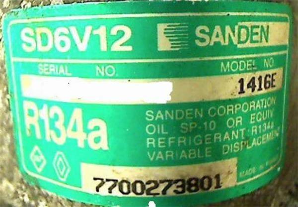 Compresor ac renault/nissan 7700273801 - 7700273801