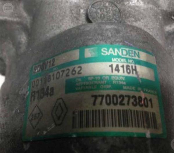 Compresor ac renault/nissan sd6v12-1416h - sd6v12-1416h