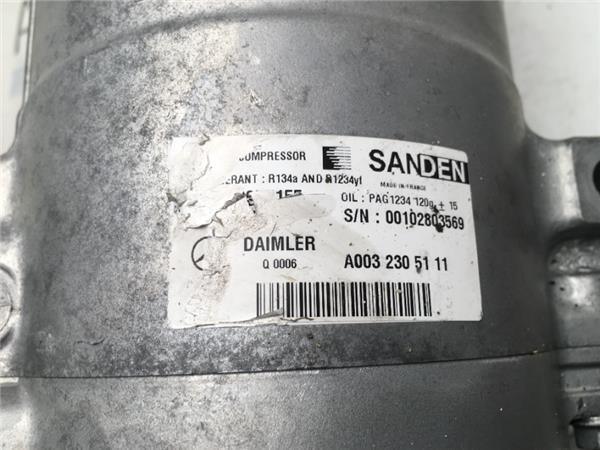 Compresor AC Smart Fortwo W451 - a0032305111