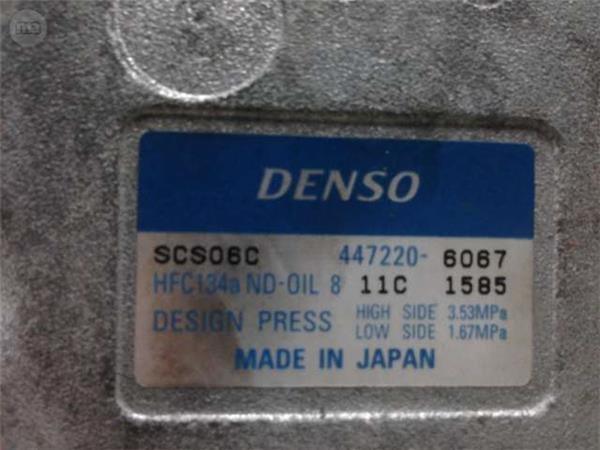 Compresor ac toyota 447220-6067 - 4472206067