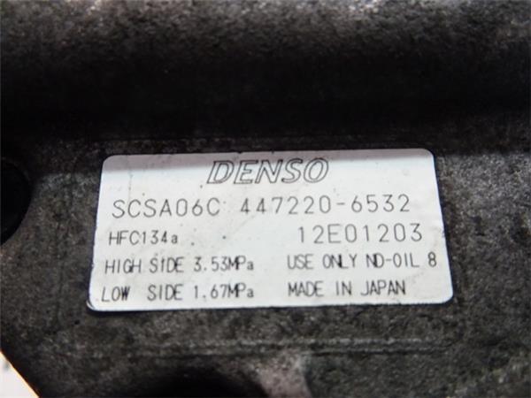 Compresor ac toyota scsa06c - scsa06c