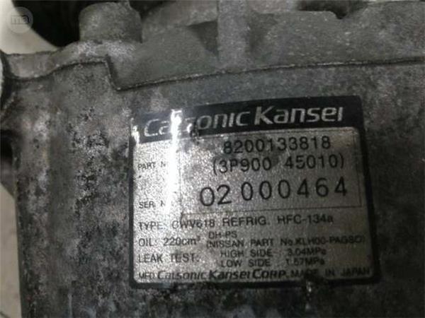 Compresor renault nissan 8200133818 - AutoRR 8200133818
