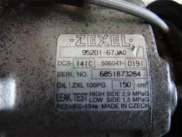 Compresor suzuki 95201-67ja0 - 95201-67ja0