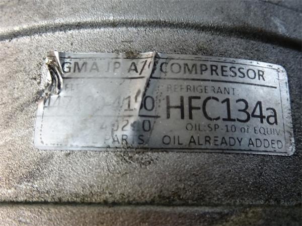 Compresor toyota fiat hfc134a - hfc134a