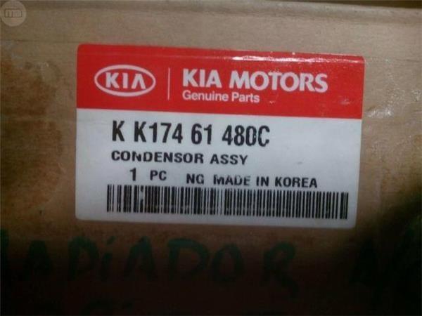 Condensador ac kia pride/mazda mx-5 - kk17461480c