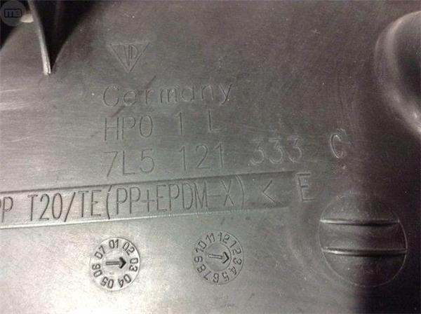 Conducto ventilacion izqu cayenne 955 - 7l5121333c