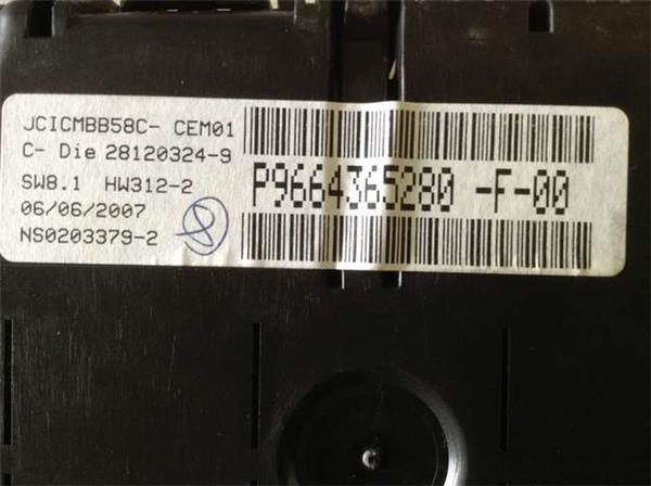 Cuadro instrumento citroen c4 picasso - p9664365280