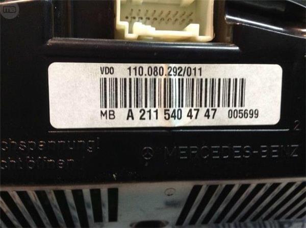 Cuadro instrumento mercedes clase e w211 - a2115404747