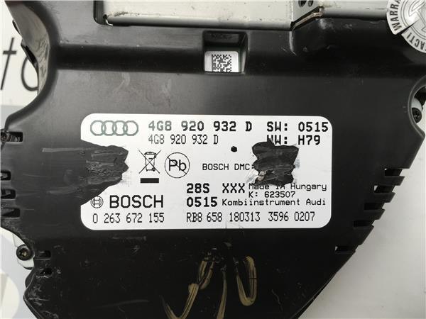 Cuadro instrumentos Audi 4g8920932d