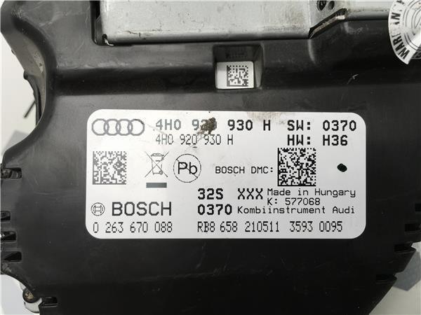 Cuadro instrumentos Audi 4h0920930h