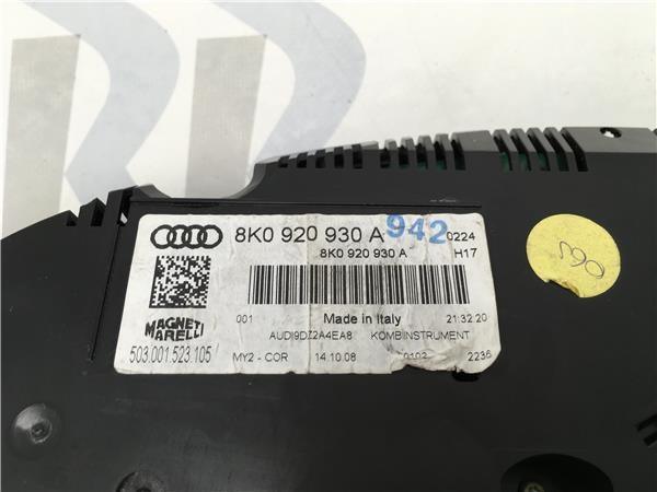 Cuadro instrumentos Audi 8k0920930a - 8k0920930a