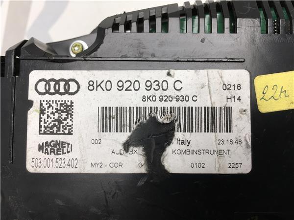 Cuadro instrumentos audi 8k0920930c - 8k0920930c