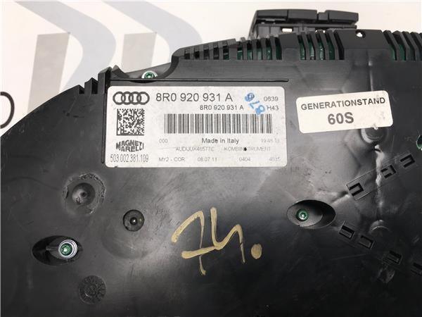 Cuadro instrumentos Audi 8r0920931a