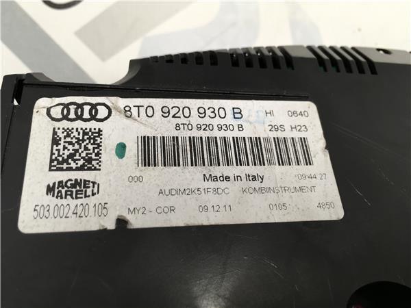 Cuadro instrumentos Audi 8t0920930b - 8t0920930b