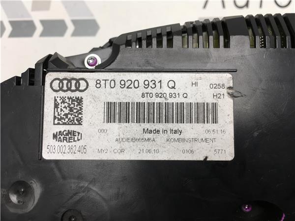 Cuadro instrumentos Audi 8T0920931q - 8T0920931q