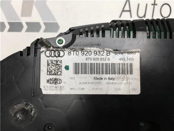 Cuadro instrumentos Audi 8t0920932b