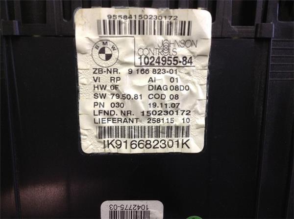 Cuadro instrumentos bmw 1024955-84 - 1024955-84