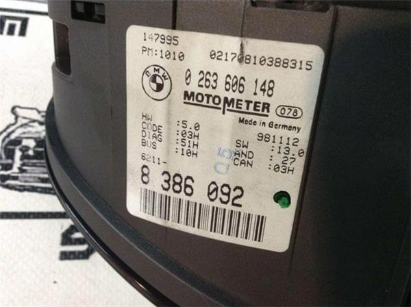 Cuadro instrumentos bmw e46 8386092 - 8386092