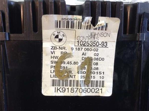 Cuadro instrumentos bmw e90 e91 9187060 - 9187060