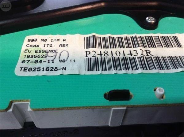 Cuadro instrumentos dacia sandero 1.2 - p248101432r