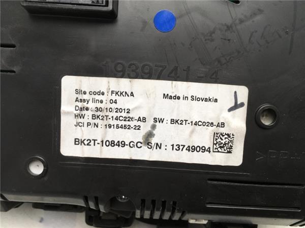 Cuadro instrumentos Ford Transit Custom