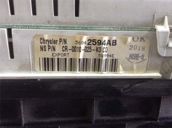 Cuadro instrumentos jeep grand cherokee - 56042594ab