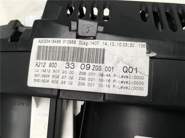 Cuadro instrumentos Mercedes a2129003309