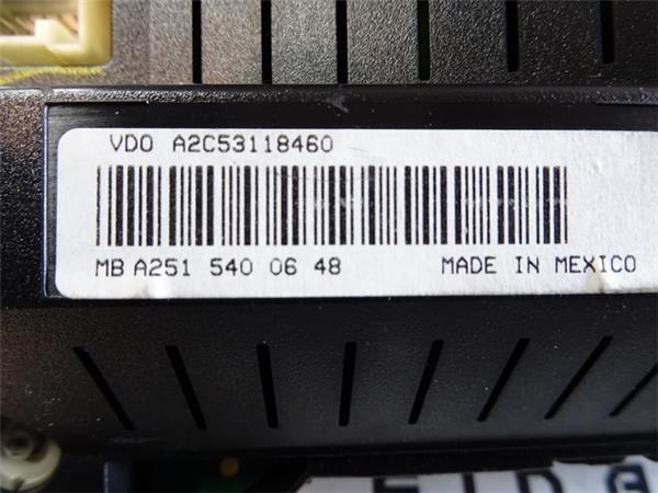 Cuadro instrumentos mercedes a2515400648 - a2515400648