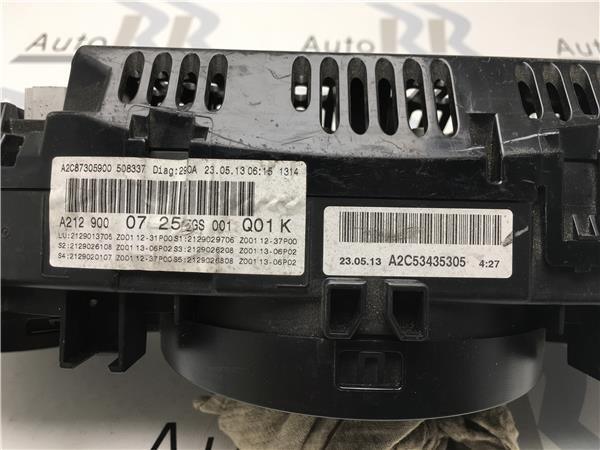 Cuadro instrumentos Mercedes E W212 - a2129000725