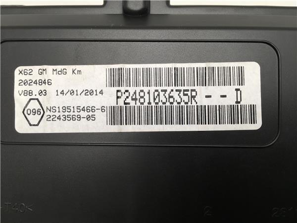 Cuadro instrumentos opel movano - p248103635r