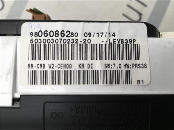 Cuadro instrumentos Peugeot 508 - 9806086280
