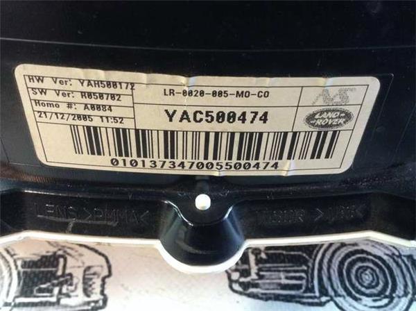 Cuadro instrumentos range rover l320 - yac500474