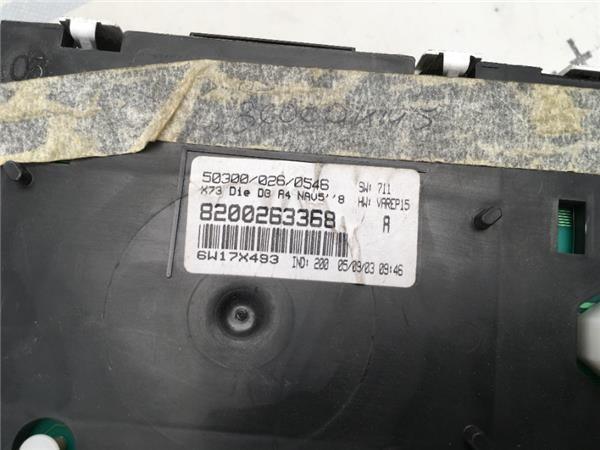 Cuadro instrumentos Renault Velsatis