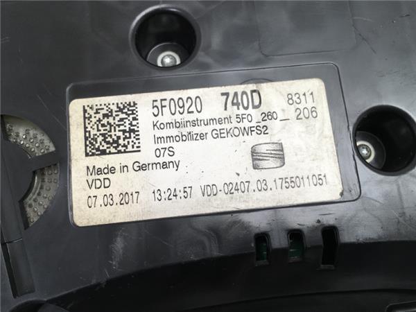 Cuadro instrumentos Seat 5f0920740d