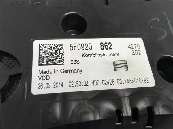 Cuadro instrumentos Seat Leon 5F - 5F0920862