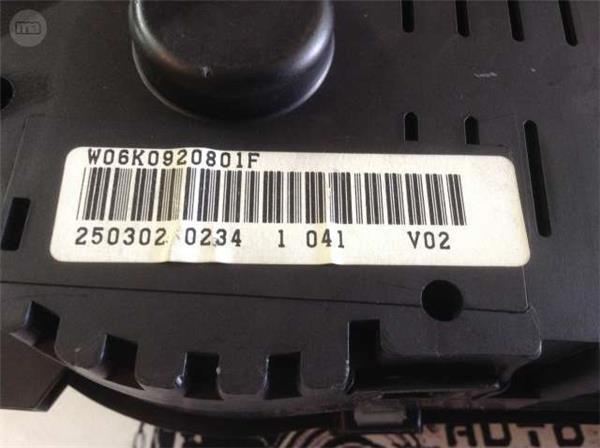 Cuadro instrumentos seat w06k0920801f - w06k0920801f