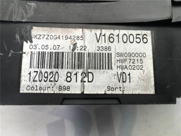 Cuadro instrumentos skoda octavia ii 1z - 1Z0920812D