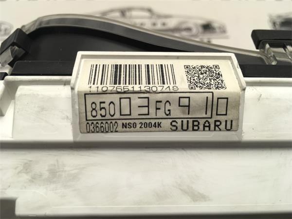 Cuadro instrumentos subaru impreza g12 - 85003fg910