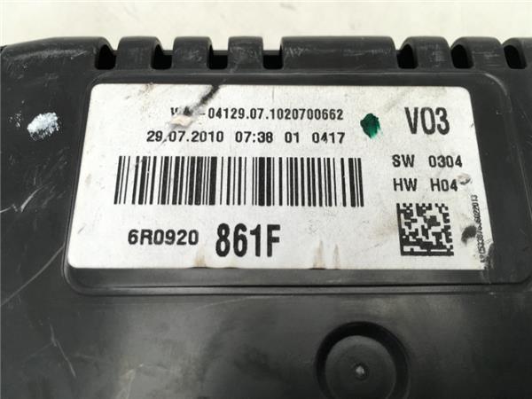 Cuadro instrumentos volkswagen polo 6r