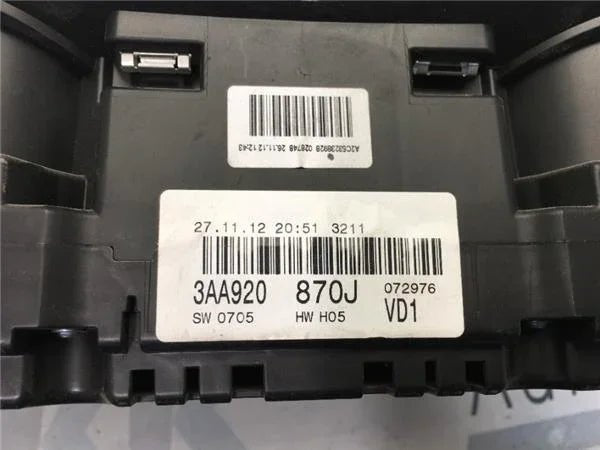 Cuadro instrumentos vw passat b7
